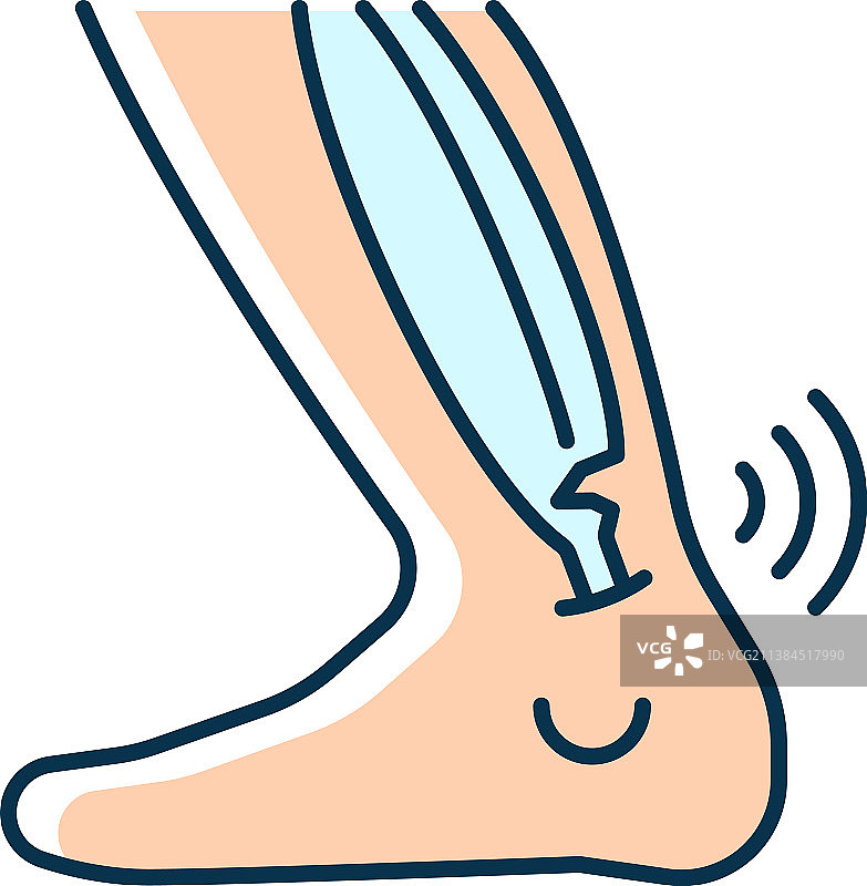 关节菌株RGB颜色图标图片素材