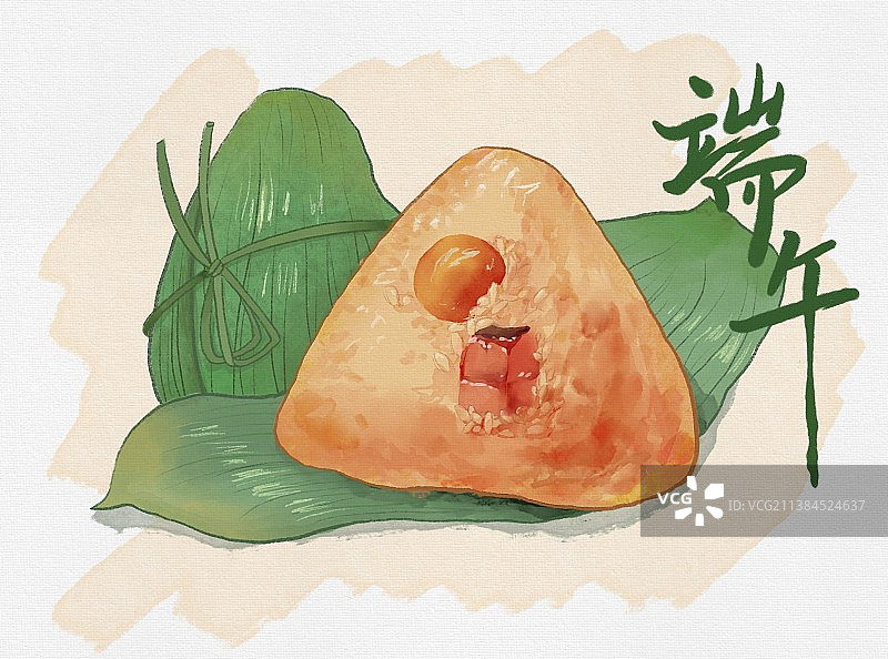 端午插画分层图片素材