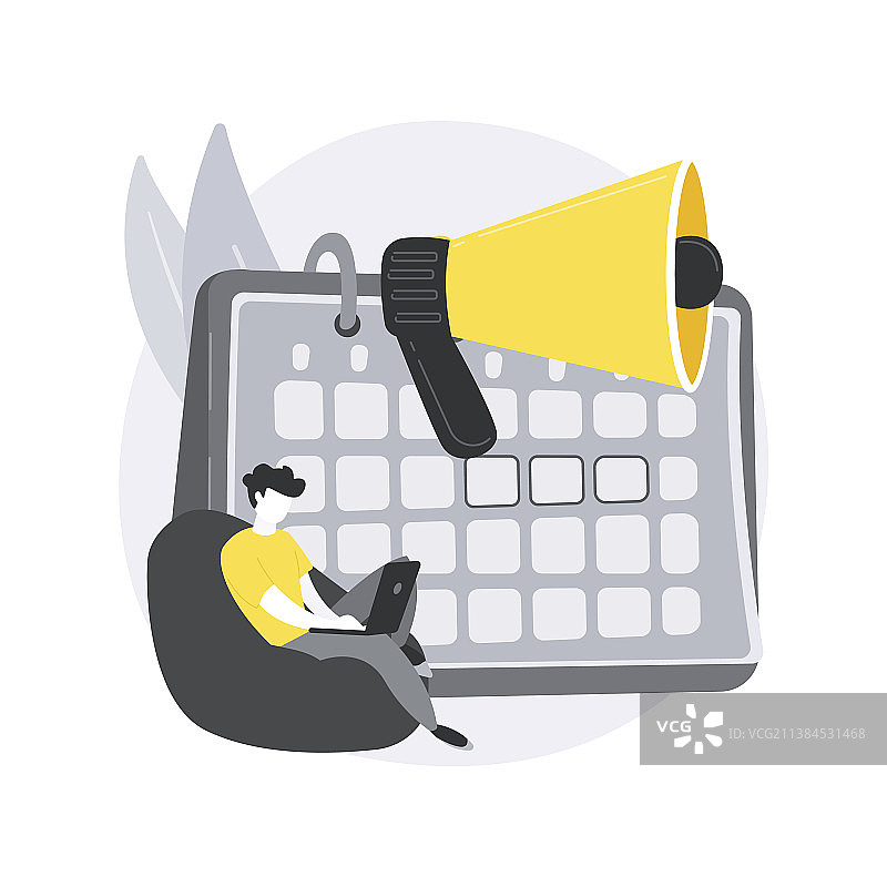 定期博客文章抽象概念图片素材