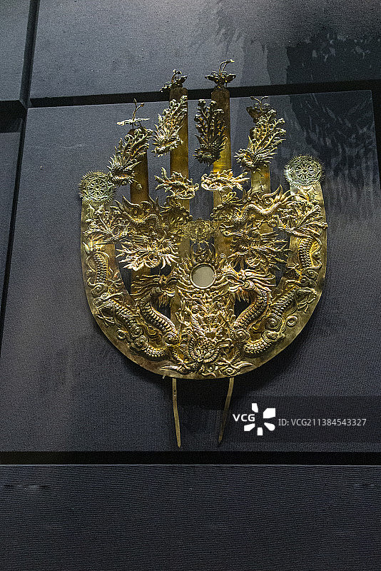 中国贵州省博物馆馆藏--贵州各民族银饰图片素材