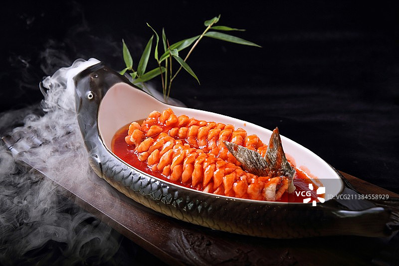 中式菜品松鼠鱼图片素材