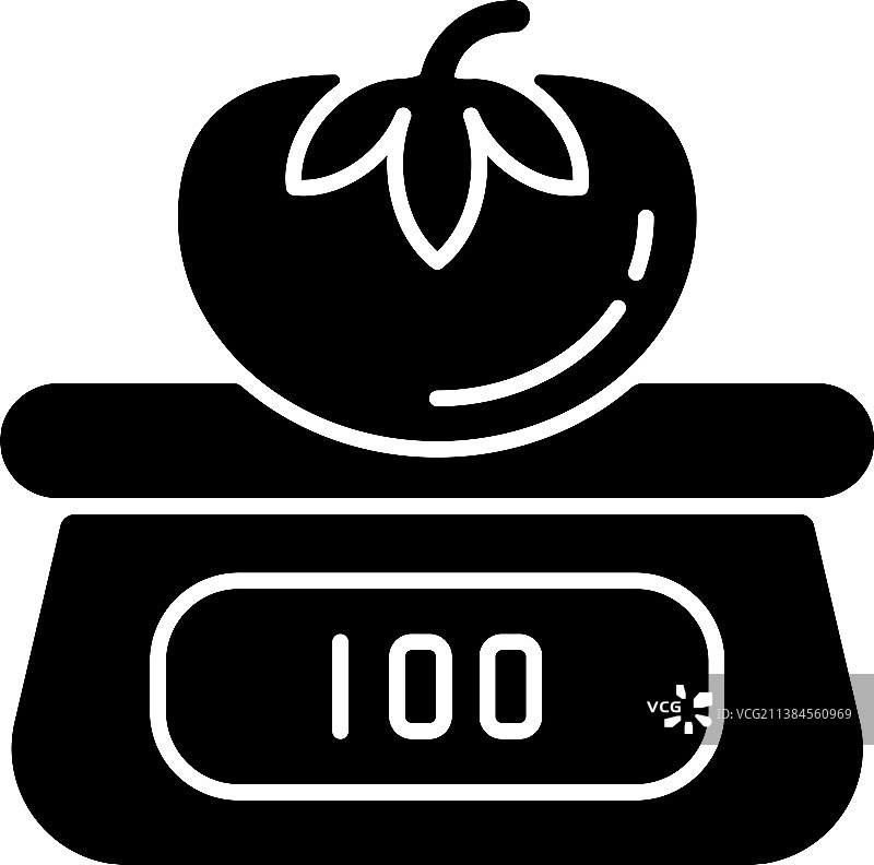 物理测试黑色图标图片素材