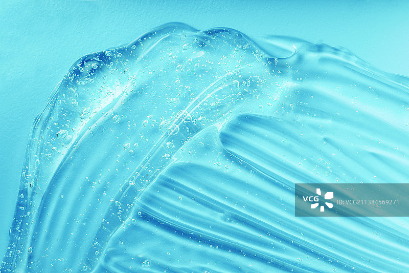 蓝色凝胶消毒液样本图片素材