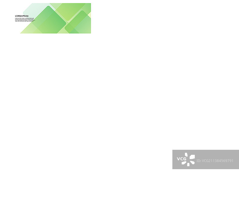 抽象现代绿色banner设计网页模板图片素材