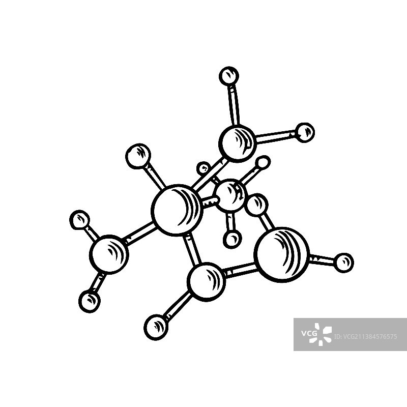 化学分子式草图医学图片素材