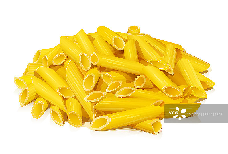 意大利传统通心粉山图片素材