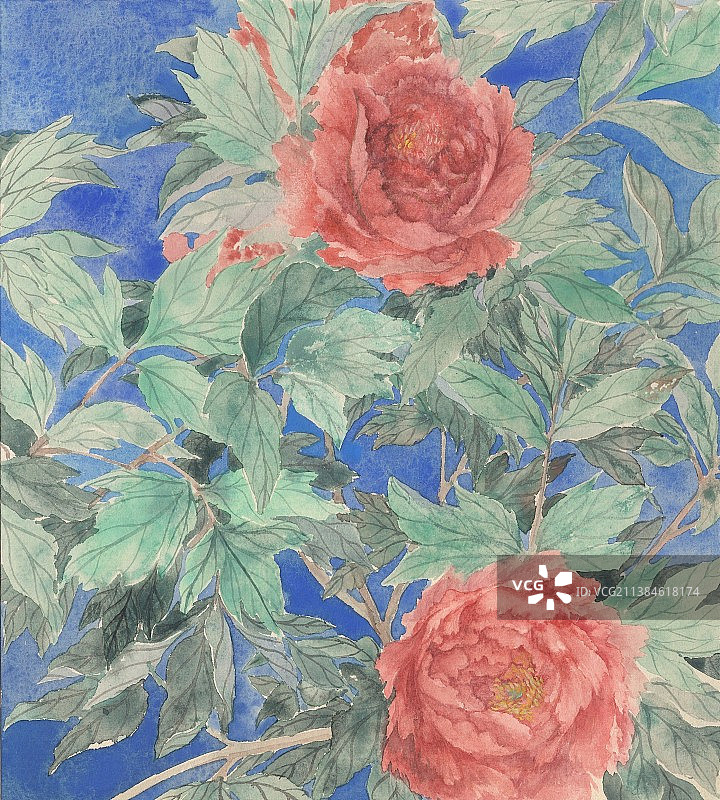 铺殿花图片素材