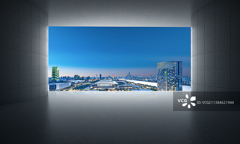 广州城市风光建筑空间图片素材