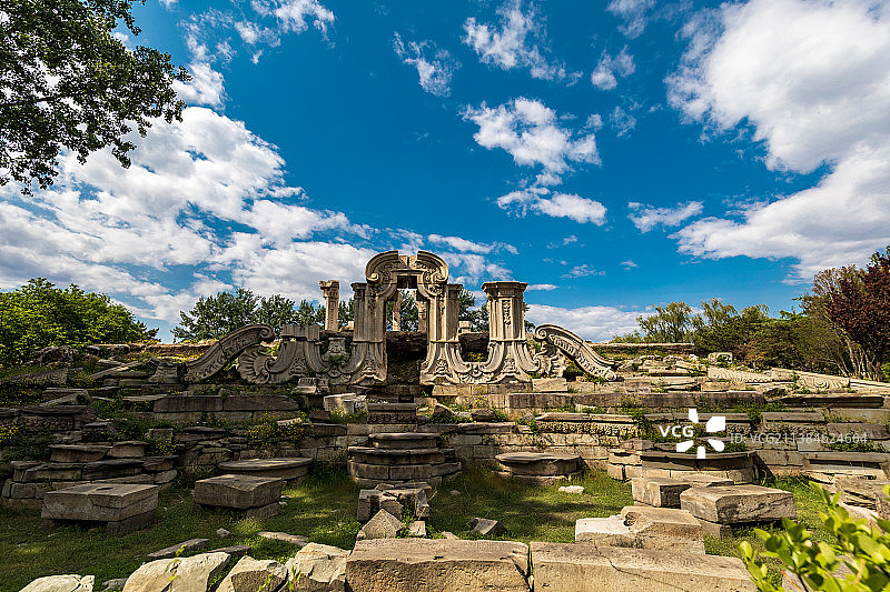 圆明园西洋楼遗址图片素材