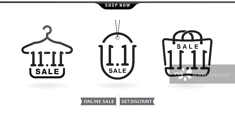 吊牌和手提包1111图片素材