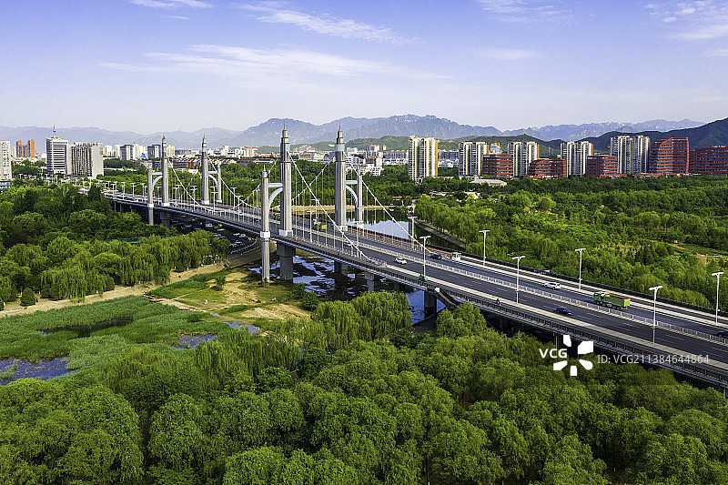 昌平新城大桥图片素材