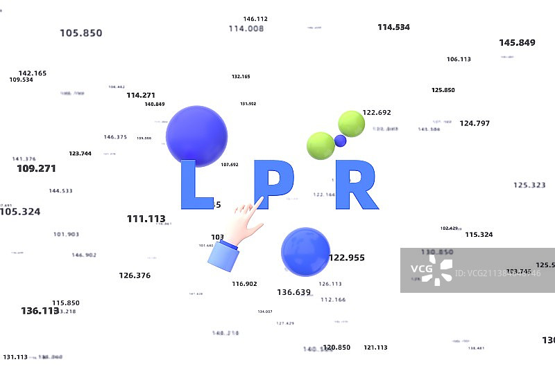 3D渲染LPR大数据插图图片素材