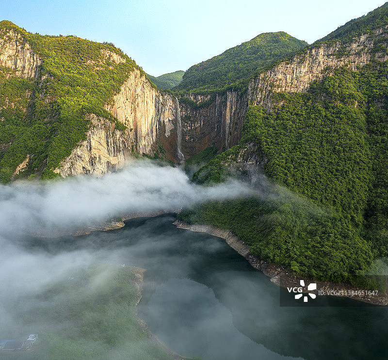 恩施大峡谷码料溪风光图片素材