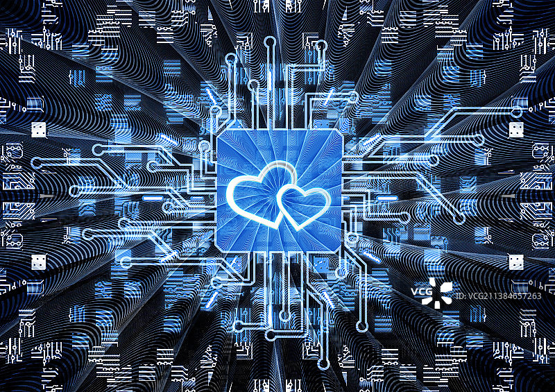 大数据科技芯片处理器图片素材