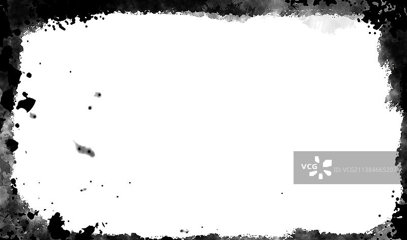 中国风水墨边框背景图片素材