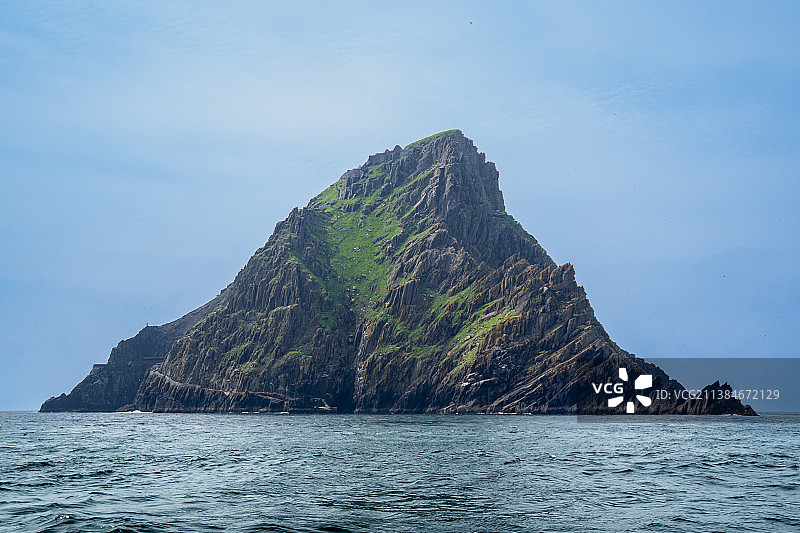 爱尔兰斯凯利格岛山海风光图片素材