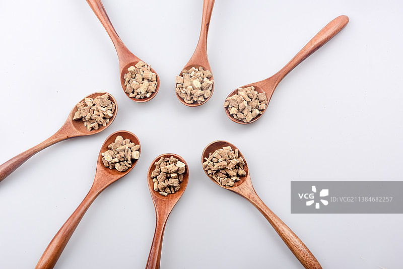 中医中药材板蓝根图片素材