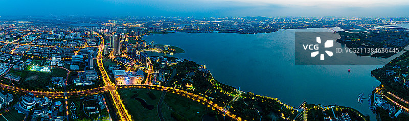 江苏苏州工业园区风光图片素材