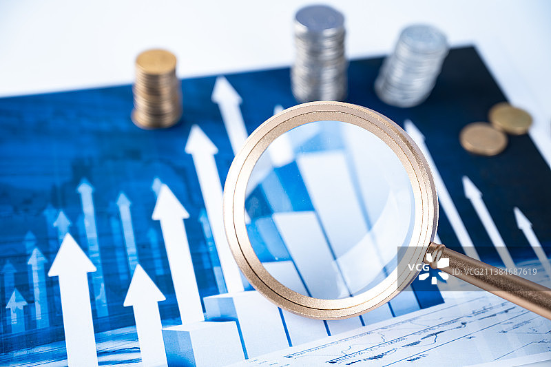 财富增值财金金融保险背景图图片素材