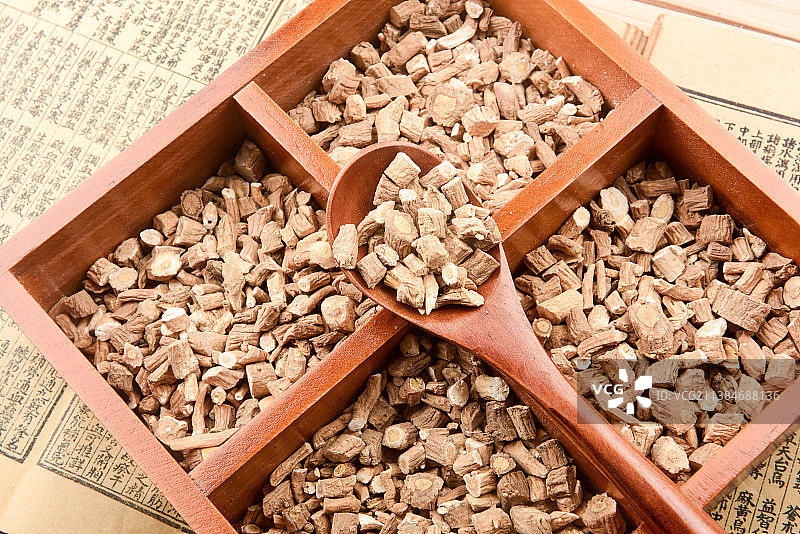 中医中药材板蓝根图片素材