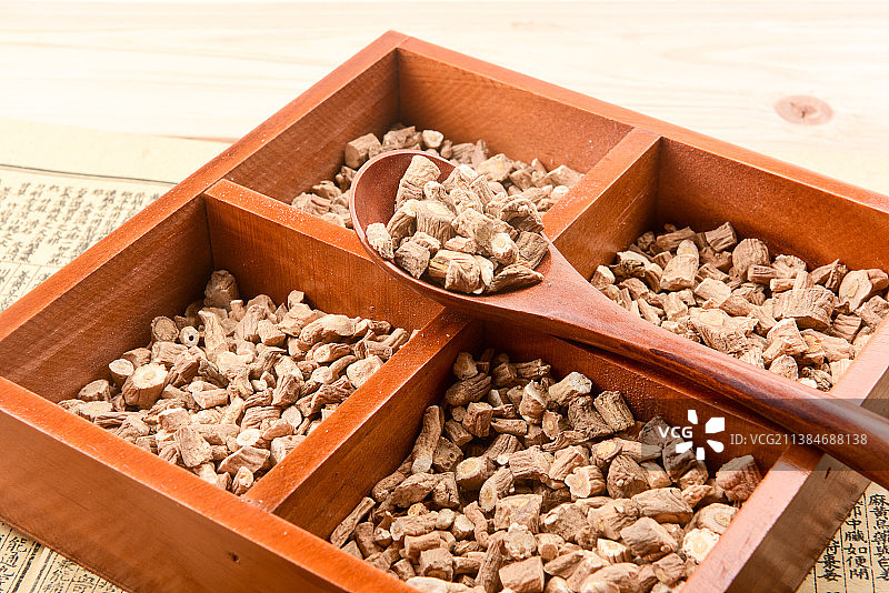 中医中药材板蓝根图片素材