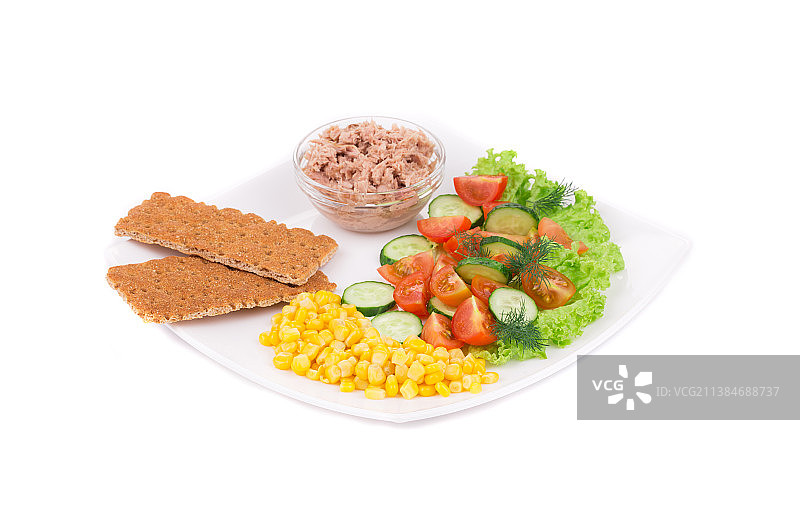 金枪鱼沙拉（摩尔多瓦）图片素材