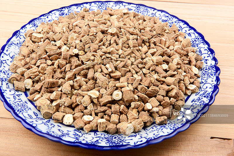 中医中药材板蓝根图片素材