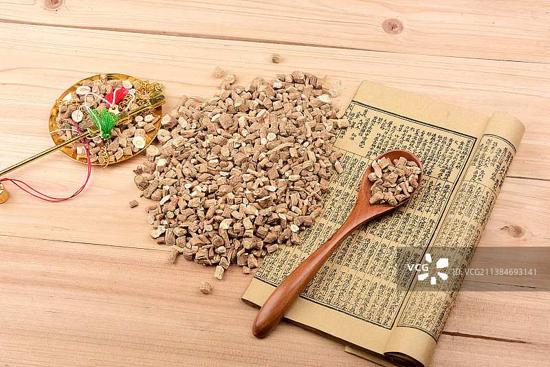 中医中药材板蓝根图片素材