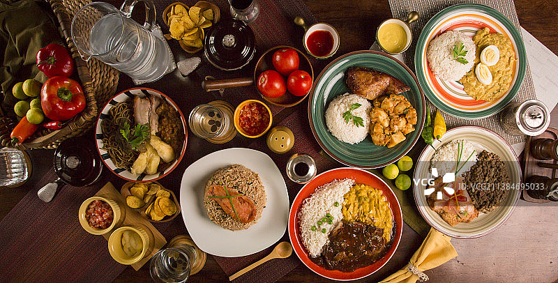 秘鲁家常美食，最佳国际美食图片素材