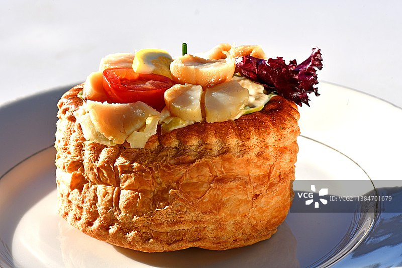 圣雅克法式美食图片素材