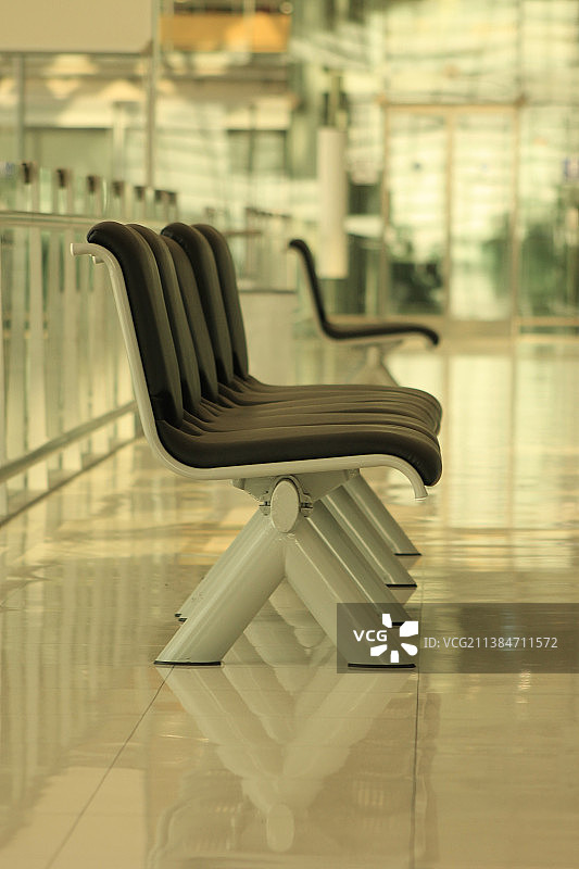 机场内的空座位图片素材