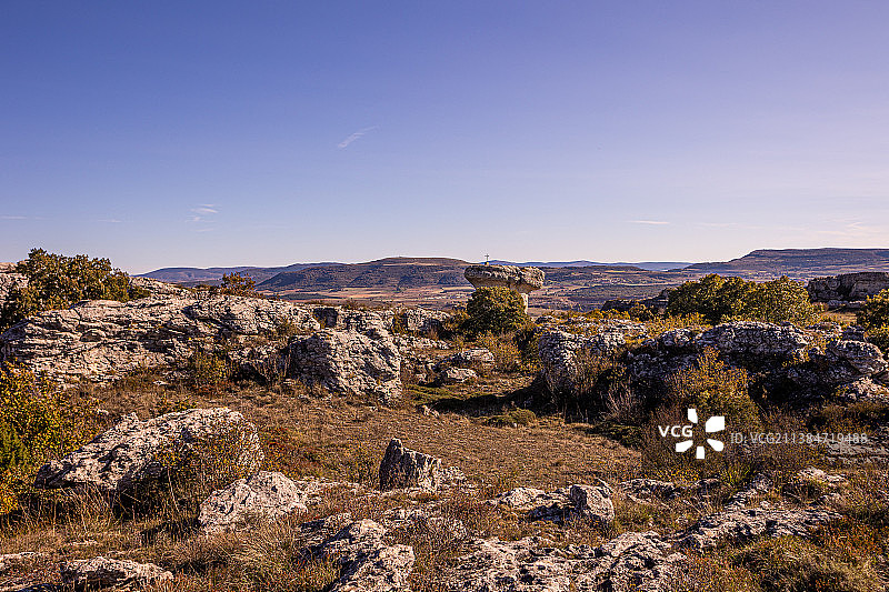 拉斯图尔塞斯，阿吉拉尔-德坎波，帕伦西亚，西班牙图片素材
