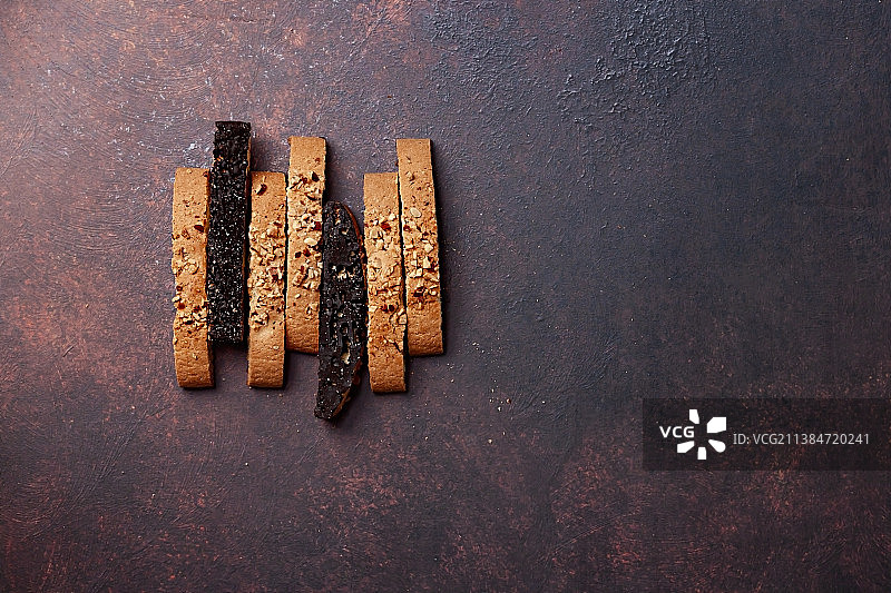 餐桌甜点俯视图图片素材