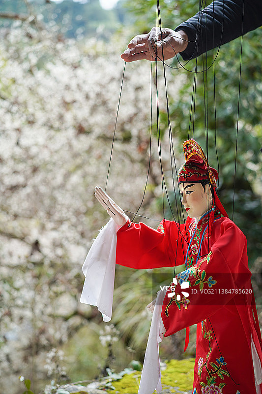 提线木偶戏图片素材