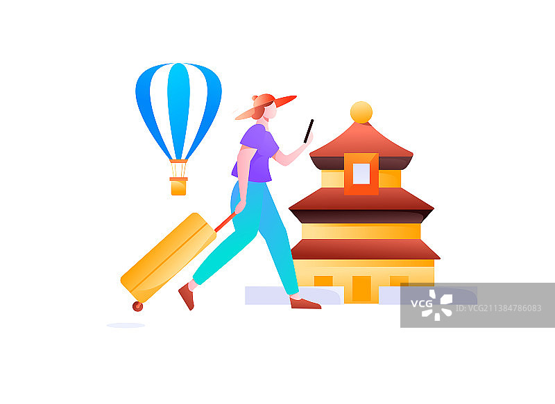 小洋丁插画图片素材