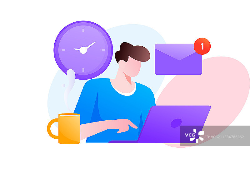 小洋丁插画图片素材