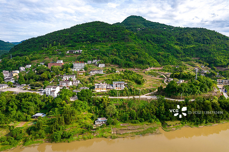 刘伯承元帅故居重庆开州区赵家街道周都村图片素材