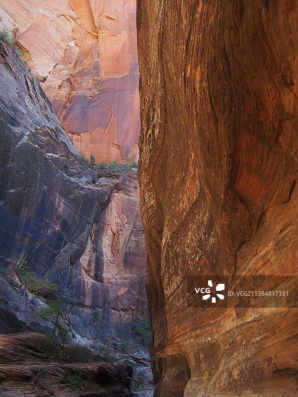 犹他州华盛顿县岩层景观图片素材