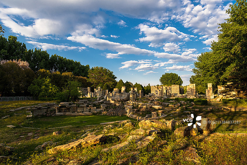 北京圆明园西洋楼景区图片素材
