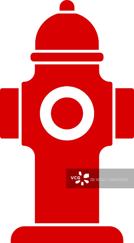消防栓图标设计模板图片素材