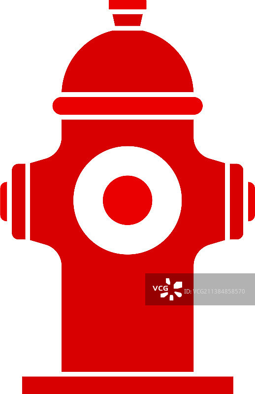 消防栓图标设计模板图片素材