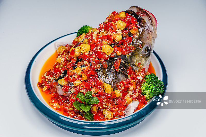 剁椒鱼头图片素材