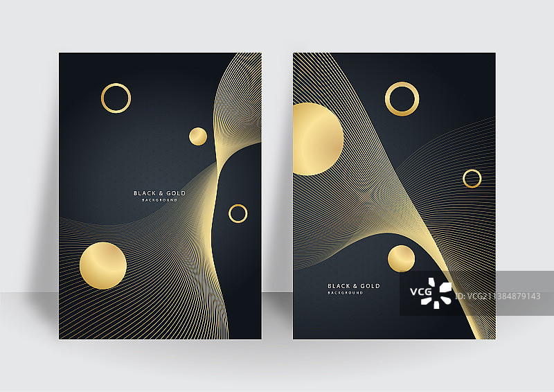 抽象金色黑色背景图片素材