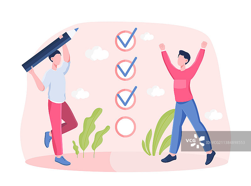 目标跟踪器概念图片素材