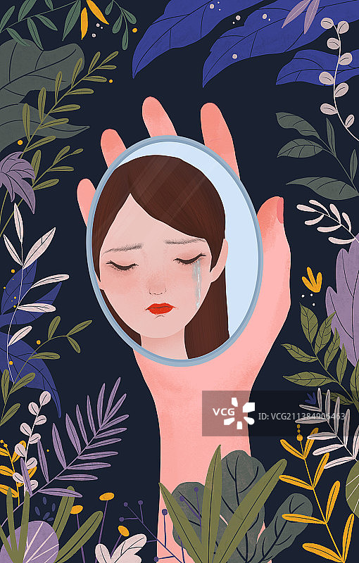 哭泣的女人图片素材