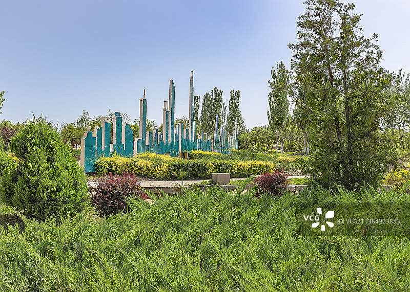 宁夏银川花博园---深圳园图片素材