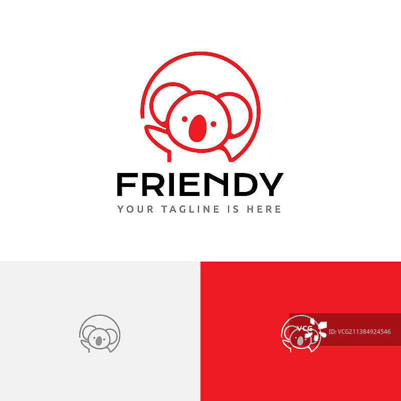 挥手的可爱考拉有袋动物图片素材