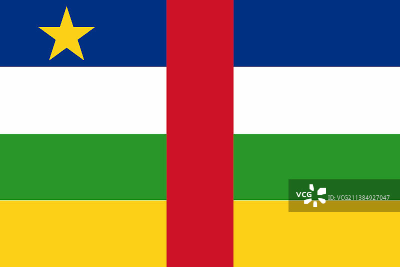 中非共和国国旗图片素材
