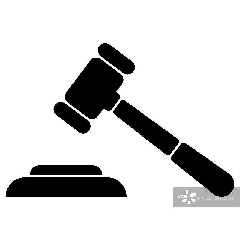 法槌法律锤子图标图片素材