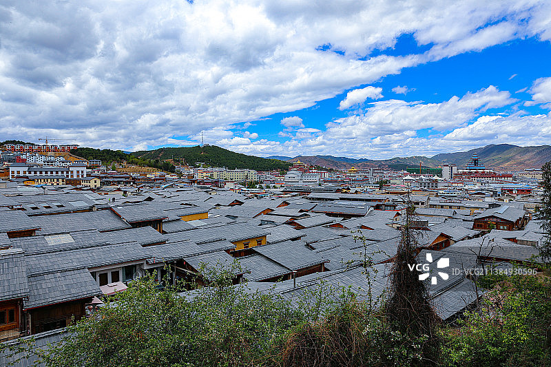 香格里拉图片素材